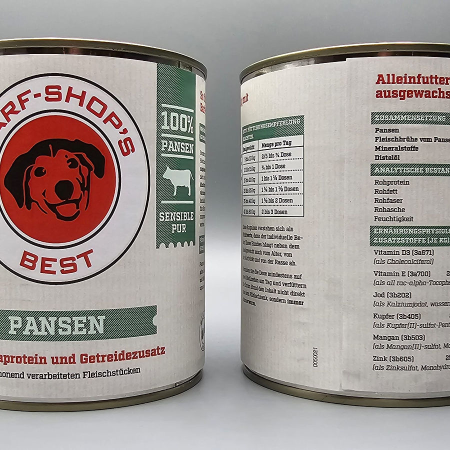 Barf-Shop's Best Pansen 800 g