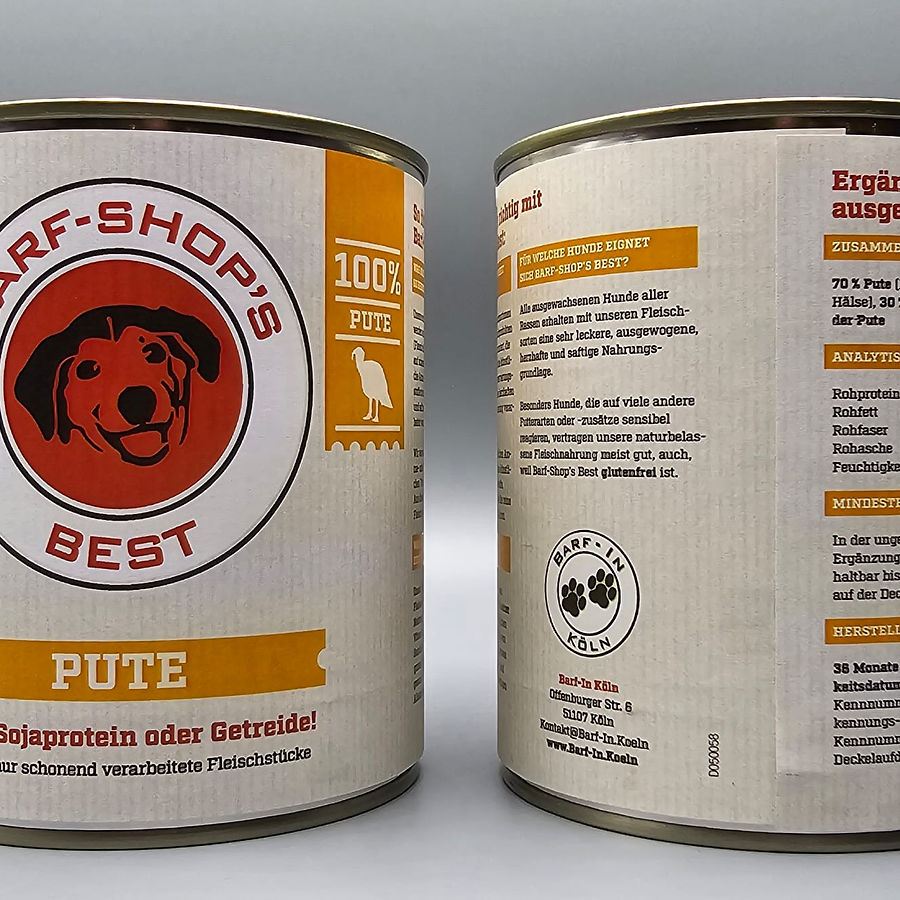 Barf-Shop's Best Pute 800 g