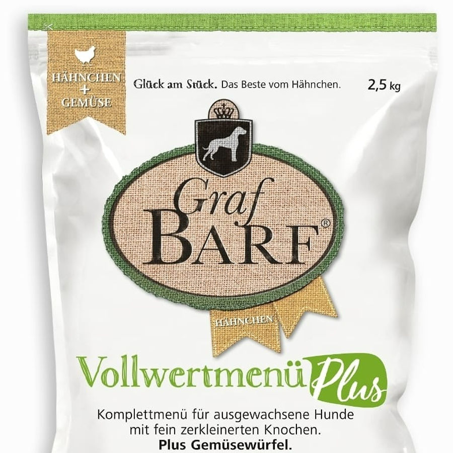 Graf Barf Vollwertmenü Plus Hähnchen