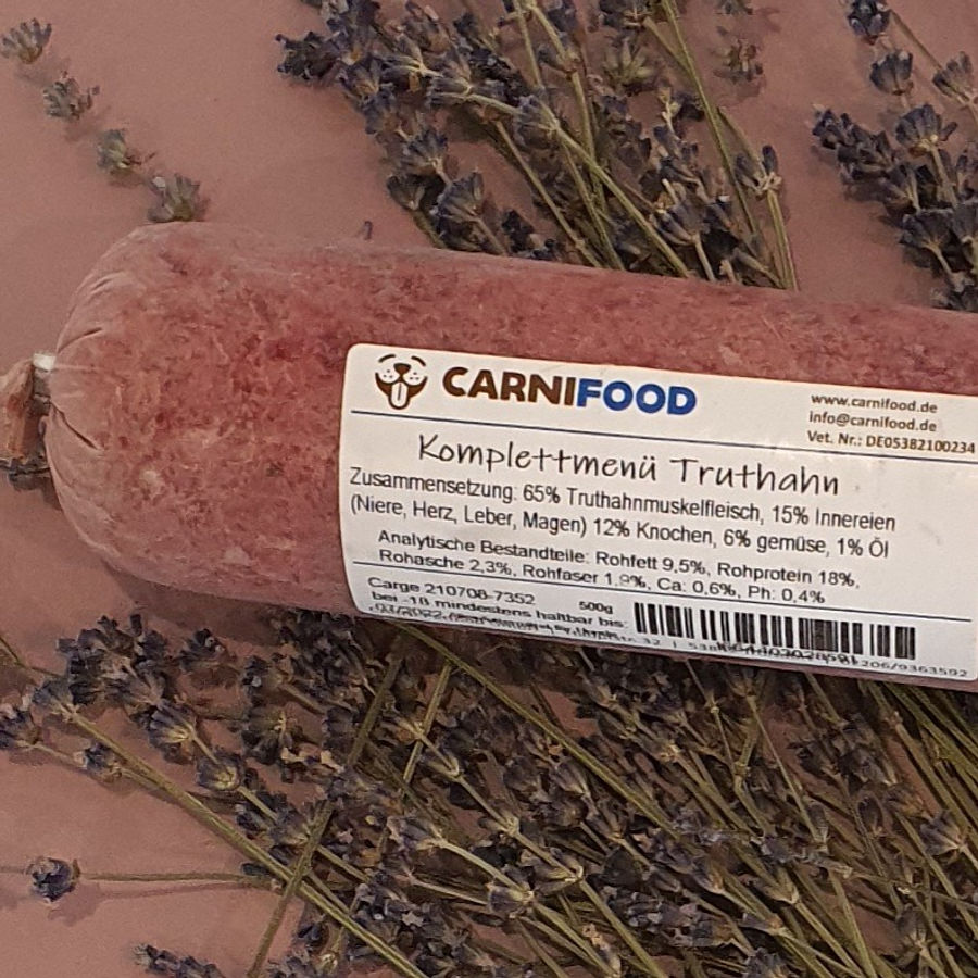 Komplettmenü Truthahn 500 g